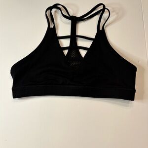 ZYIA Black Strappy Sports Bra